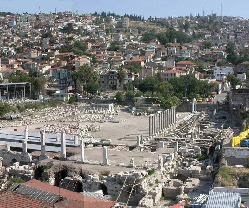 Smyrnos agora (İzmir Agorası): senovės Izmirą apžvalgantis gidas