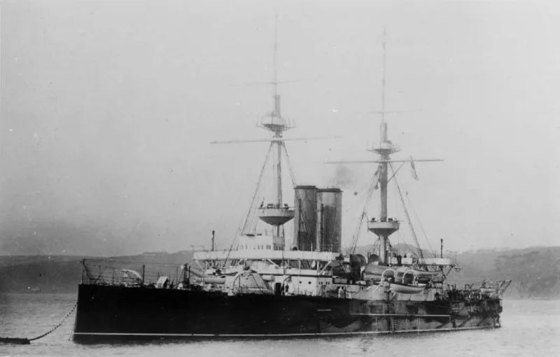 Линкор «Оушен» (HMS Ocean): гибель у Дарданелл, 1915