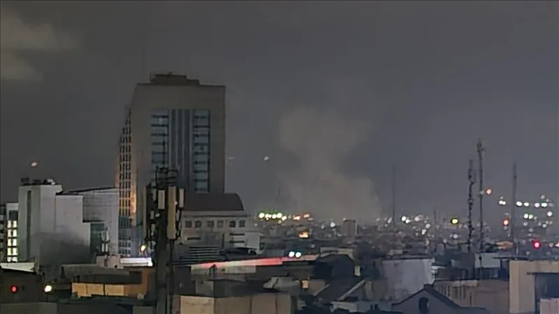 A series of explosions occurred in Tehran