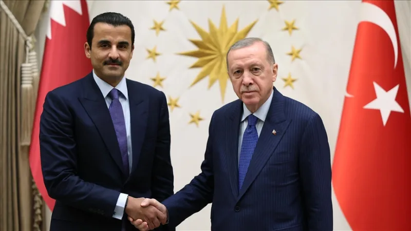 President Erdoğan spoke by phone with Emir Al Sani of Qatar