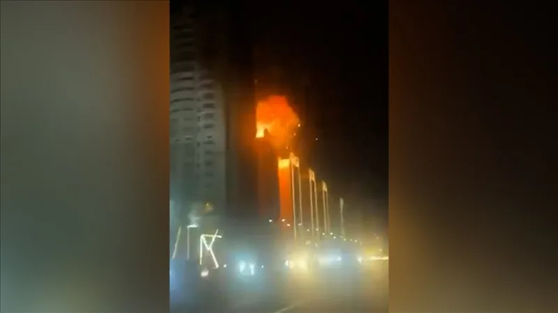 A series of suicide drone attacks were carried out at multiple locations in the Iraqi city of Erbil