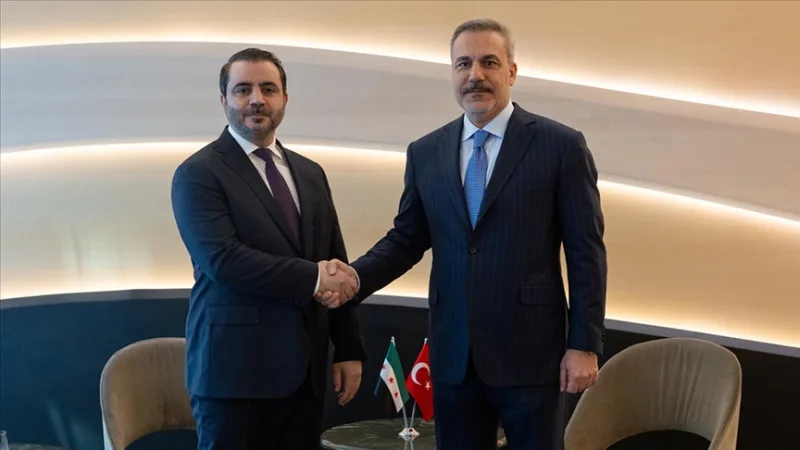 Foreign Minister Fidan spoke by phone with his Syrian counterpart, Shaybani