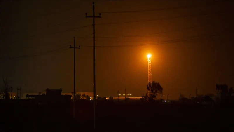 Drone attack on oil storage facilities in southern Iraq