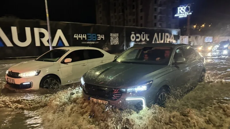 У Кайсері пройшов сильний дощ
